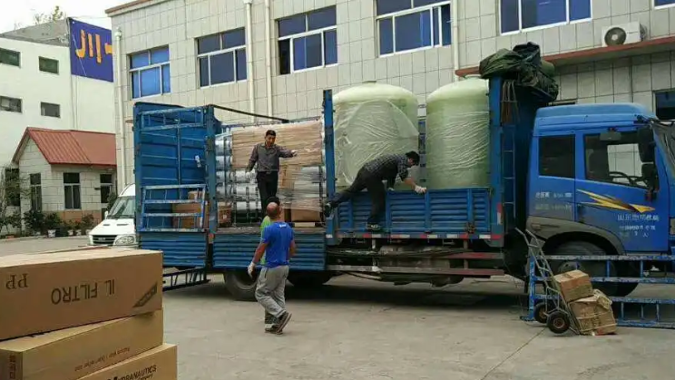 5噸反滲透水處理設備發貨